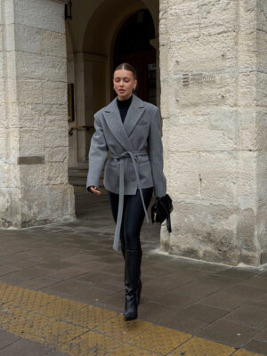 Жакет-пальто [326] з утепленням